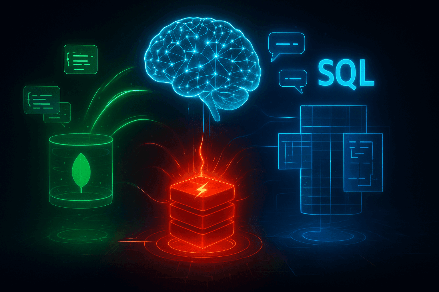 Database structure for chat applications