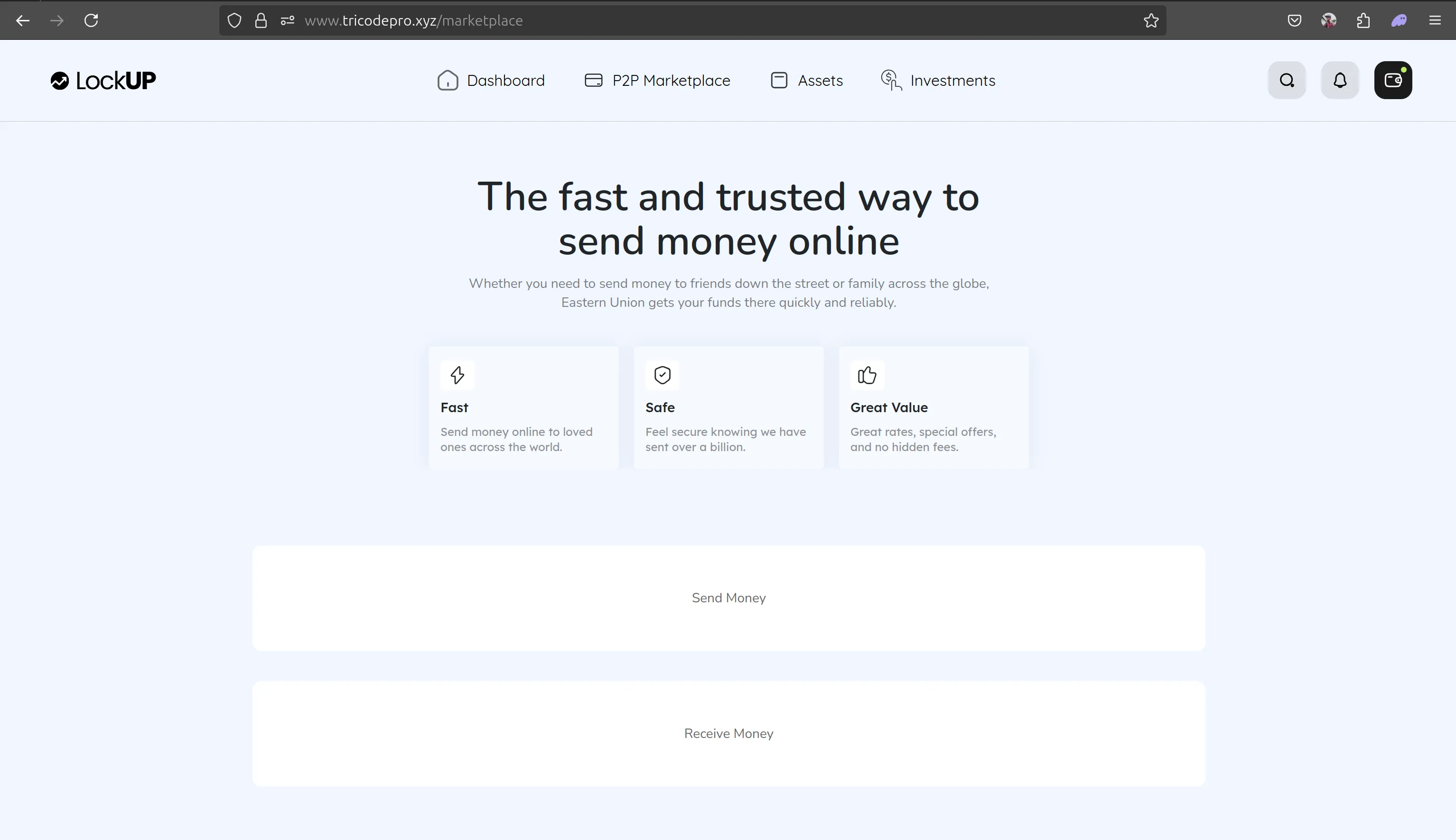 Full stack Blockchain Developer